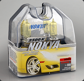 Nokya Stage 1 Hyper Yellow 9005 (HB3) Headlight Bulbs Part # NOK7611