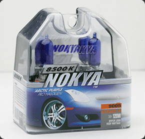 Nokya Stage 2 Arctic Purple 9005 (HB3) Headlight Bulbs Part # NOK7311