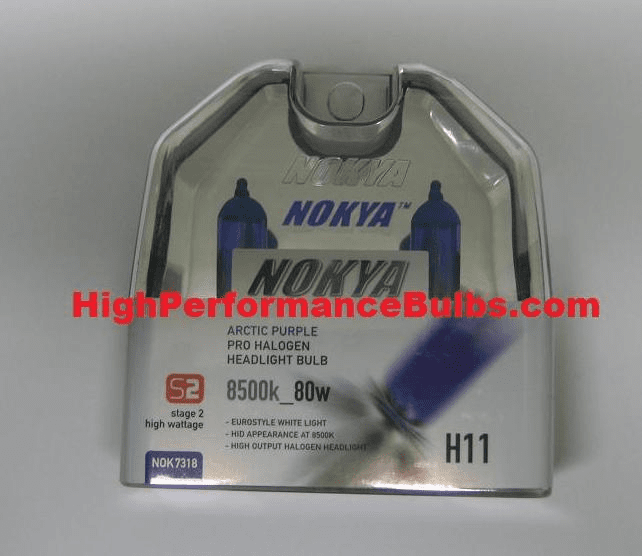 Nokya Stage 2 Arctic Purple H11 Twin Pack Part # NOK7318