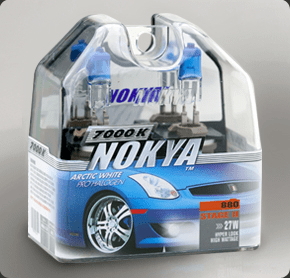 Nokya Stage 2 Arctic White 880 Headlight Bulbs Part # NOK6520