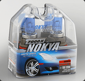 Nokya Stage 2 Arctic White 9004 (HB1) Headlight Bulbs Part # NOK7212