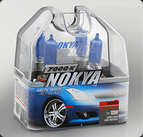 Nokya Stage 2 Arctic White 9005 (HB3) Headlight Bulbs Part # NOK7211