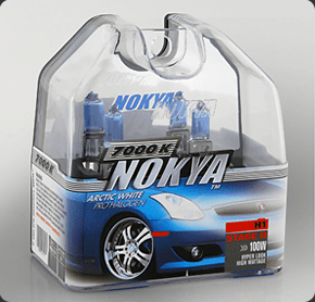 Nokya Stage 2 Arctic White H1 Headlight Bulbs Twin Pack Part # NOK7217