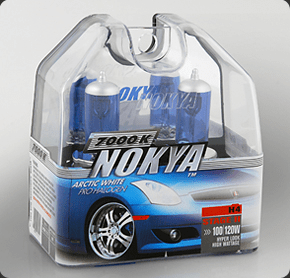 Nokya Stage 2 Arctic White H4 Twin Pack Headlight Bulbs Part # NOK7213