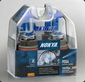 Nokya Stage 2 Cosmic White 9004 (HB1) Headlight Bulbs Part # NOK8012