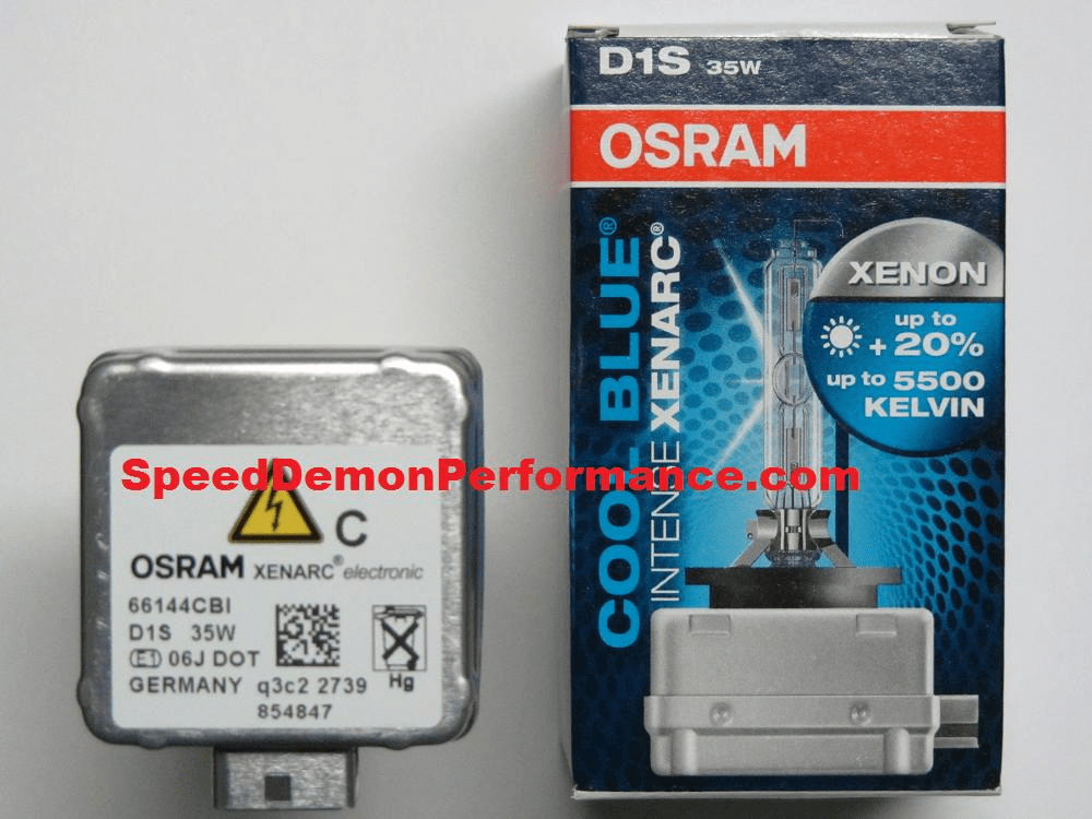 Osram D1S CBI Cool Blue Intense 5500K (2 Bulbs) Part # 66144CBI