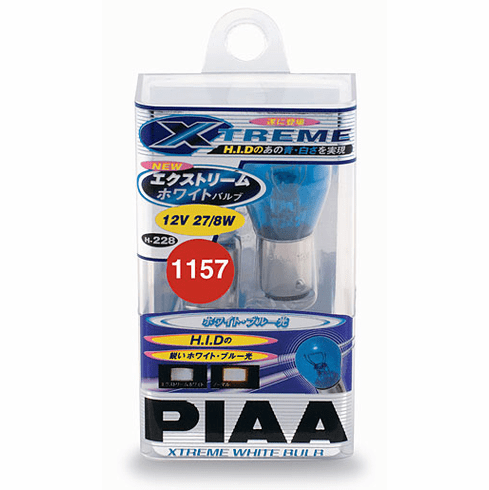 PIAA 1157 Miniature Xtreme White Plus Bulb Twin Pack Part # 19228