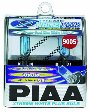 PIAA 9005 (HB3) Xtreme White Plus Twin Pack Bulbs Part # 19615