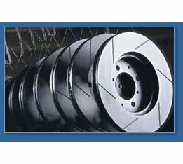 Power Slot Premium Replacement Rotors (REAR Pair Left and Right) Part # 916PSL & 916PSR for the 2006 - 2007 Honda Civic Si