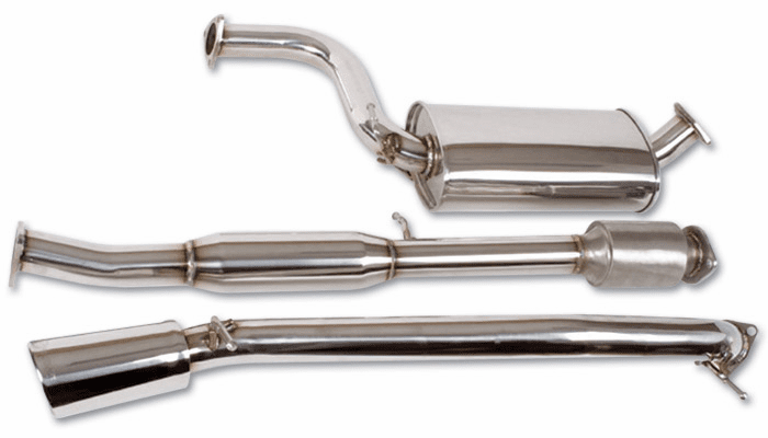 Vibrant Performance Street Power cat-back system part # 1696 for 2004 - 2007 Mazda 3 (Hatchback model only)