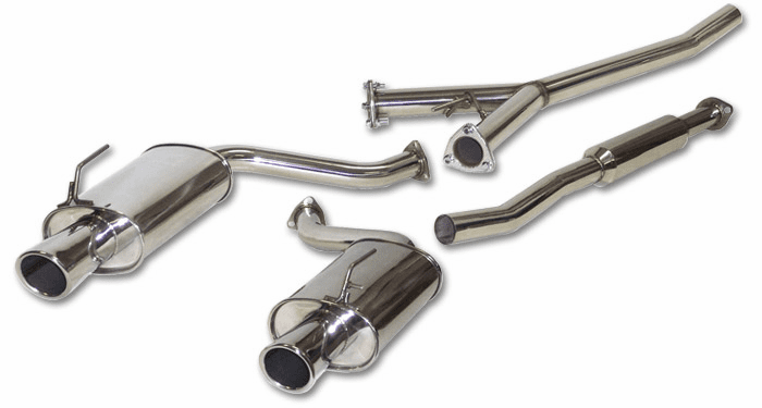 Vibrant Performance Streetpower Cat-back Exhaust System Part # 1689 for 2002 - 2006 Nissan Altima (V6 Models Only)