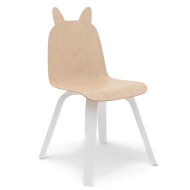 Birch  Rabbit Play Chairs - Set of 2 by Oeuf - Click to enlarge