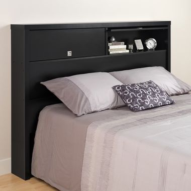 Black Series 9 Designer 2 Door Headboard by PrePac - Click to enlarge