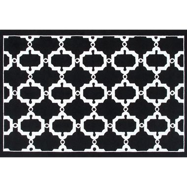 Black/White Hyperion Rug by Rug Market