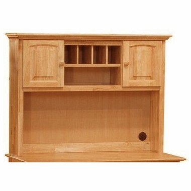 Caramel Latte Windsor Desk Hutch by Atlantic Furniture - Click to enlarge