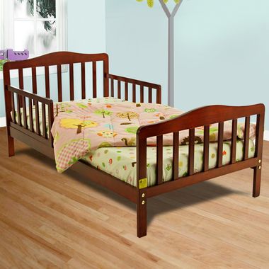 Cherry Contemporary Toddler Bed by Dream on Me - Click to enlarge