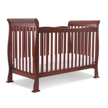 Cherry Reagan 4 in 1 Convertible Crib by DaVinci - Click to enlarge