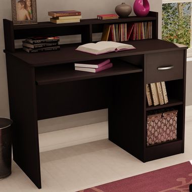 Chocolate Axess Small Desk by SouthShore - Click to enlarge