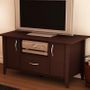 Chocolate Classic View TV Stand by SouthShore