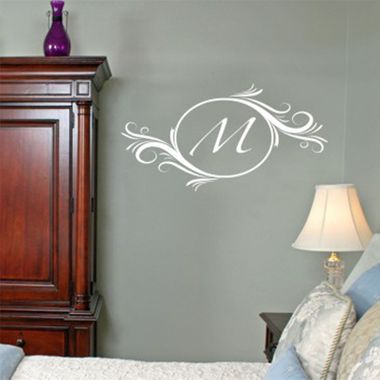 Delightful Elements Initial Wall Decal by Alphabet Garden Designs