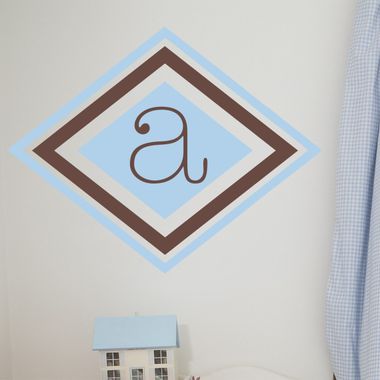 Double Diamond Wall Decal by Alphabet Garden Designs