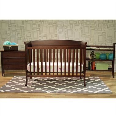 Espresso Tyler 5 Piece Nursery Set by DaVinci - Click to enlarge