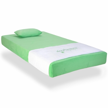 Green Jubilee Full Youth Memory Foam Mattress by Sleep Harmony - Click to enlarge