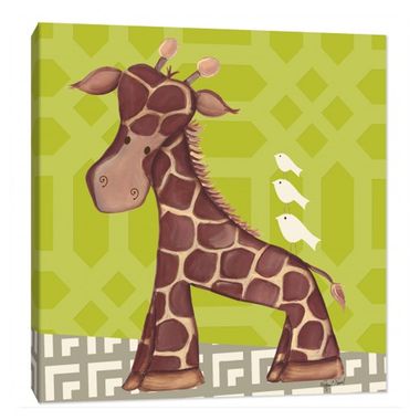 Jungle Jackson Giraffe Stretch Print1 by Doodlefish