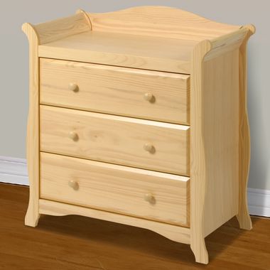 Natural Aspen 3 Drawer Dresser by Storkcraft - Click to enlarge