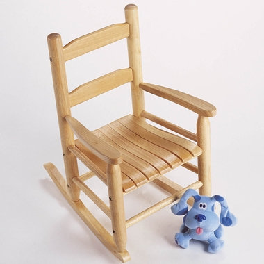 Natural Child's Rocking Chair by Lipper - Click to enlarge