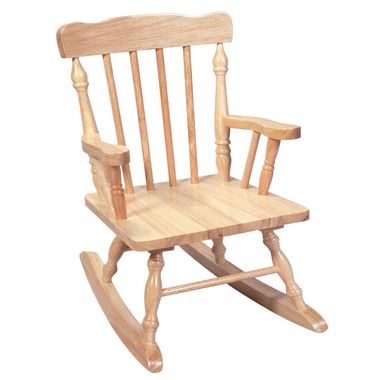 Natural Child's Spindle Rocking Chair by Kids Korner - Click to enlarge