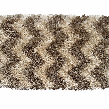 Natural Shaggy Raggy Chevron Kids Rug by Rug Market - Click to enlarge