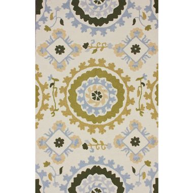 nuLOOM Kinderloom Sophie Hand Tufted Area Rug in Green - Click to enlarge