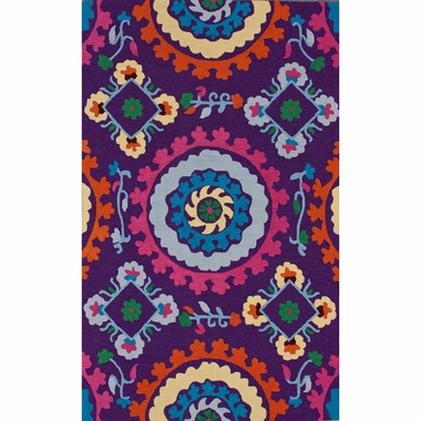 nuLOOM Kinderloom Sophie Hand Tufted Area Rug in Purple - Click to enlarge