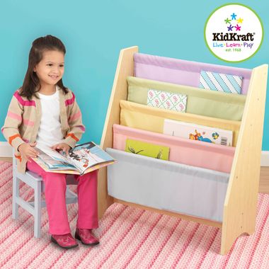 Pastel Sling Bookshelf by KidKraft