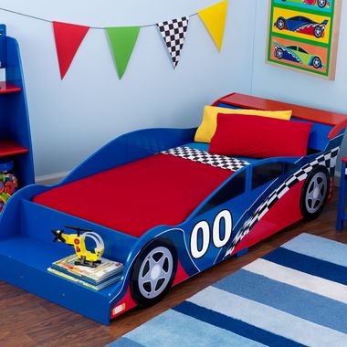 Racecar Toddler Bed by KidKraft