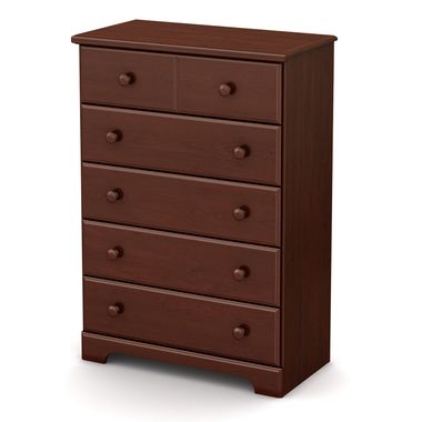 Royal Cherry Summer Breeze 5 Drawer Chest by South Shore - Click to enlarge