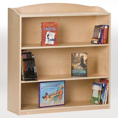 Single-Sided Bookcase - 36" H by GuideCraft