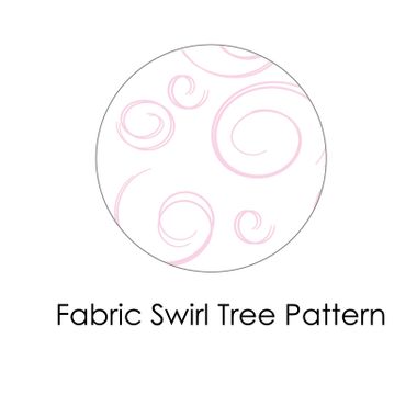 Swirl Tree Fabric Wall Decal by Alphabet Garden Designs