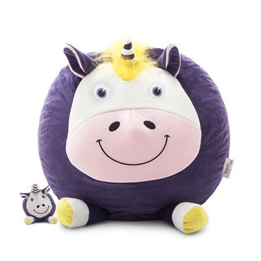 Unice the Unicorn Bean Bagimal with Buddy by Comfort Research