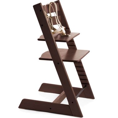 Walnut Tripp Trapp Classic High Chair by Stokke