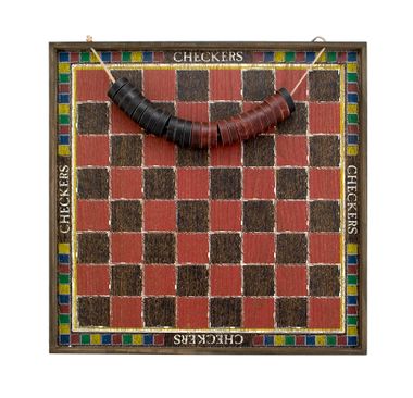 Wooden Checkers Game Set by Melissa & Doug