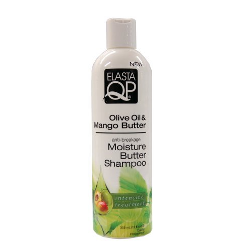 Elasta QP Olive Oil & Mango Butter anti-breakage Moisture Butter Shampoo 12oz