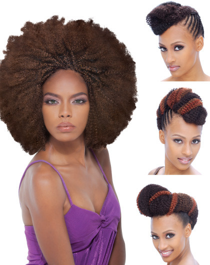 Janet Collection Afro Kinky Bulk Hair 24"