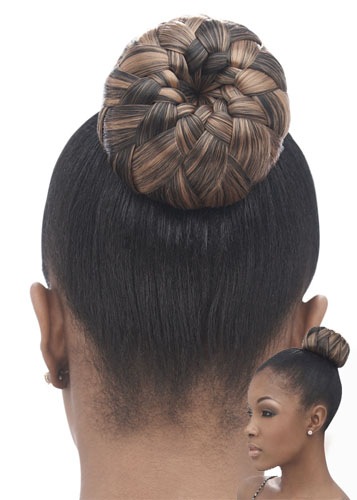 MODEL MODEL synthetic Hair bun STRAWBERRY