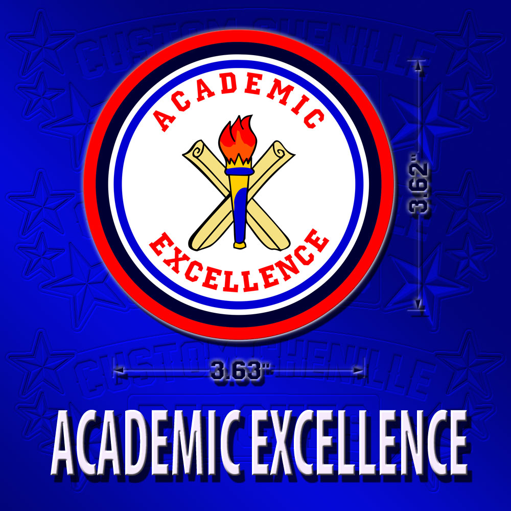 Academic Excellence Patch from
