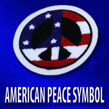 American Peace Symbol Patch