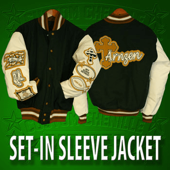 Basic Set-In Letterman Jacket