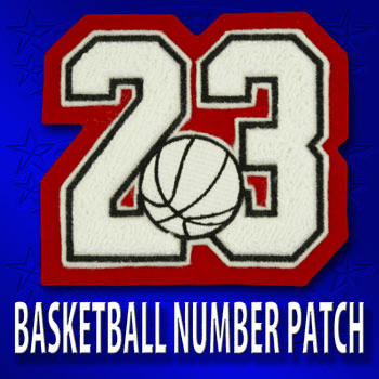 Basketball Number Patch