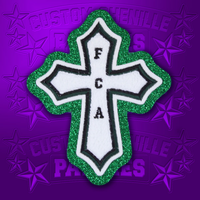 Cross with 2 Color Outline